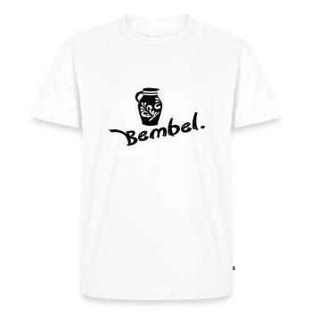 Bembel. - The Frankfurt Original #069 #Frankfurt - Men's Premium Organic T-Shirt - white - Front - Nico (187cm)