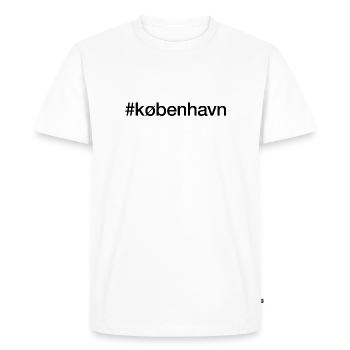 Copenhague - T-shirt Premium bio Homme - blanc - Devant - Nico (187cm)