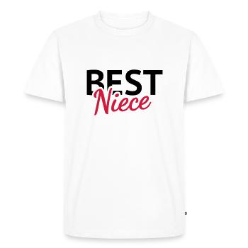 Best Niece - T-shirt Premium bio Homme - blanc - Devant - Nico (187cm)