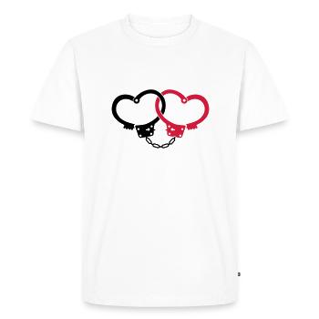 bachelor party - Men's Premium Organic T-Shirt - white - Front - Nico (187cm)