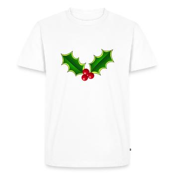 Holly - Men's Premium Organic T-Shirt - white - Front - Nico (187cm)