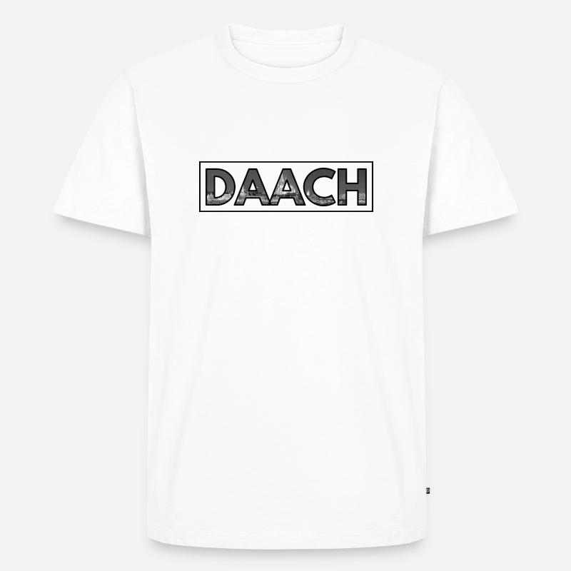 DAACH - das Design. - Männer Premium Bio T-Shirt - Weiß