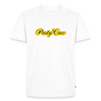 Équipe de fête - T-shirt Premium bio Homme - blanc - Devant - Nico (187cm)