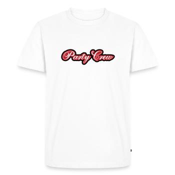Équipe de fête - T-shirt Premium bio Homme - blanc - Devant - Nico (187cm)