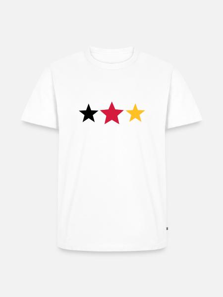Deutschland - Männer Premium Bio T-Shirt - Weiß