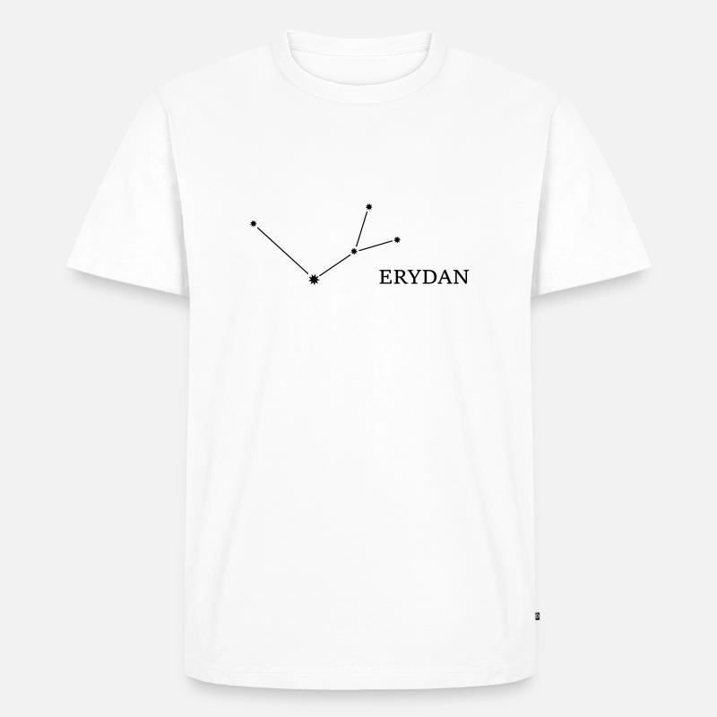 Sternbild - Männer Premium Bio T-Shirt - Weiß