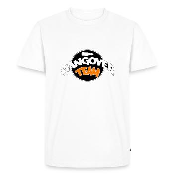 L’équipe de la gueule de bois 02 - T-shirt Premium bio Homme - blanc - Devant - Nico (187cm)