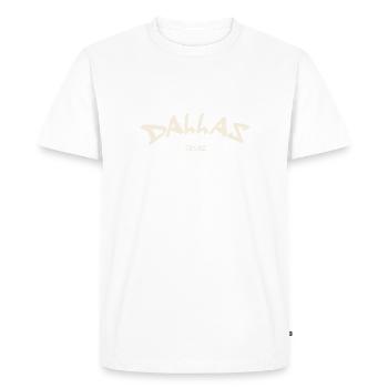 Dallas - Texas - États-Unis - Amérique - T-shirt Premium bio Homme - blanc - Devant - Nico (187cm)