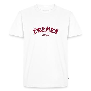 Brême - Allemagne - Allemagne - T-shirt Premium bio Homme - blanc - Devant - Nico (187cm)