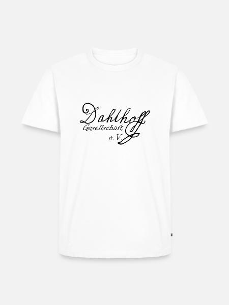 Dahlhoff Gesellschaft - Männer Premium Bio T-Shirt - Weiß