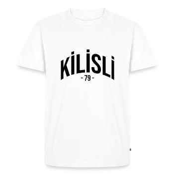 Kilis 79 Turkey Turkiye Gift Holiday Kilisli - Men's Premium Organic T-Shirt - white - Front - Nico (187cm)