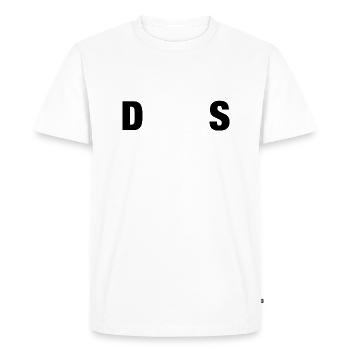Darts (Fléchettes) - T-shirt Premium bio Homme - blanc - Devant - Nico (187cm)