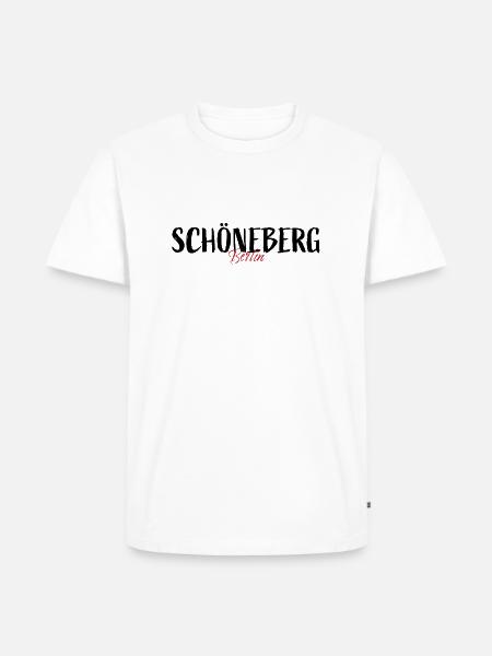 Schöneberg - Männer Premium Bio T-Shirt - Weiß