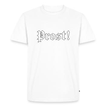 Priest! - Men's Premium Organic T-Shirt - white - Front - Nico (187cm)