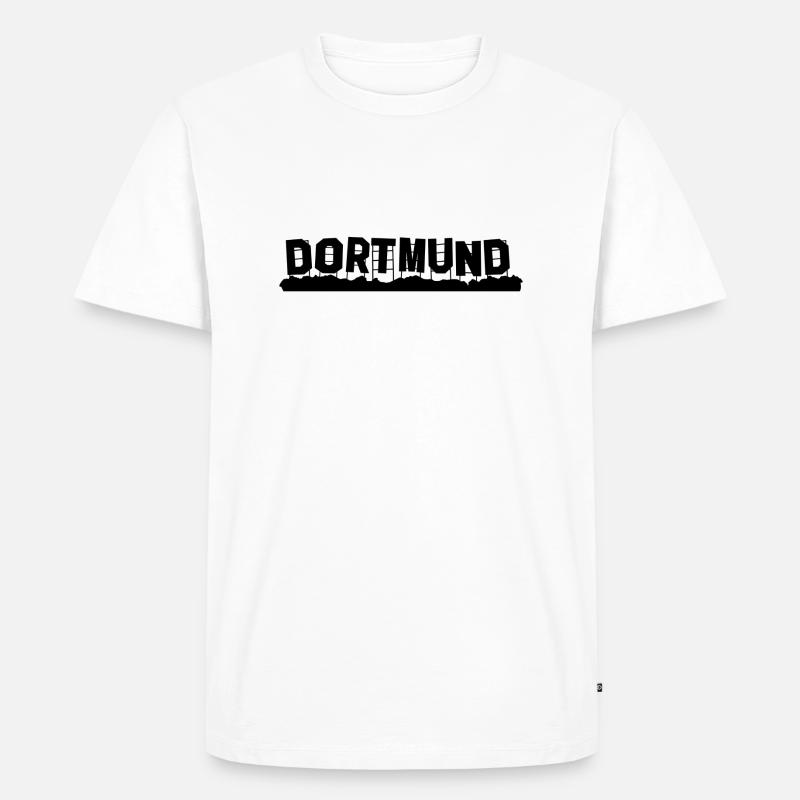 Dortmund - Männer Premium Bio T-Shirt - Weiß