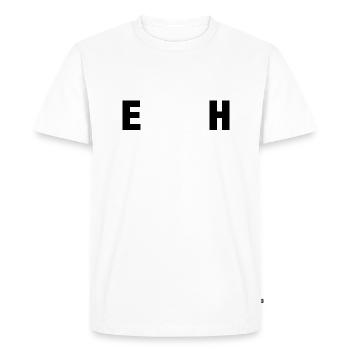 Earth is Art - T-shirt Premium bio Homme - blanc - Devant - Nico (187cm)