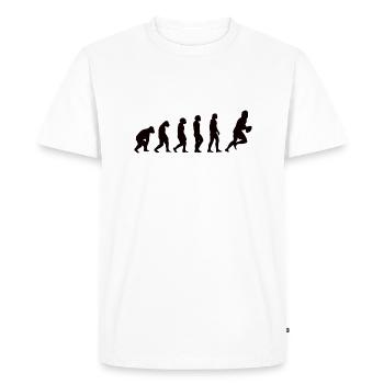 Équipe de rugby Entraîneur de rugby Cadeau Joueur de rugby - T-shirt Premium bio Homme - blanc - Devant - Nico (187cm)