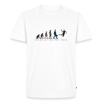 Evolution Handball 06 2024 Artboard 2 - Men's Premium Organic T-Shirt - white - Front - Nico (187cm)