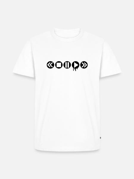 play_it___f1 - Men's Premium Organic T-Shirt - white