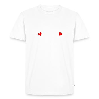 Hala Anne Gibi Ama Daha Cool Turkish Aunt Love - Men's Premium Organic T-Shirt - white - Front - Nico (187cm)