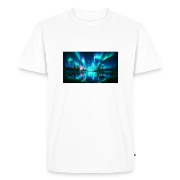 group1 8 - Men's Premium Organic T-Shirt - white - Front - Nico (187cm)