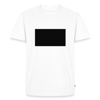 Arrière-plan - T-shirt Premium bio Homme - blanc - Devant - Nico (187cm)