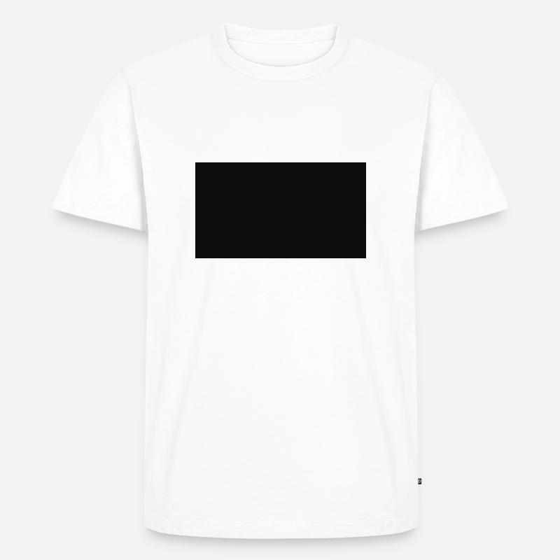 Background - Männer Premium Bio T-Shirt - Weiß