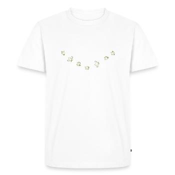 Birdies - T-shirt Premium bio Homme - blanc - Devant - Nico (187cm)