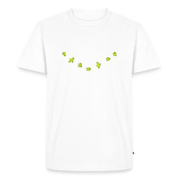Birdies - T-shirt Premium bio Homme - blanc - Devant - Nico (187cm)