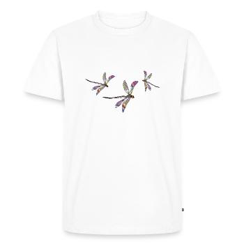 Important - T-shirt Premium bio Homme - blanc - Devant - Nico (187cm)