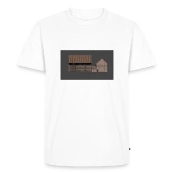 Fan art d’Anime House - T-shirt Premium bio Homme - blanc - Devant - Nico (187cm)