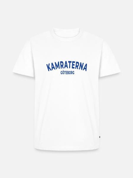 Kamraterna Göteborg - Ekologisk premium-T-shirt herr - vit