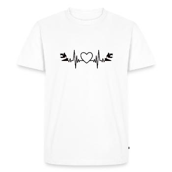 Parkour Runner Parkour Running Gift Extreme Sports - Men's Premium Organic T-Shirt - white - Front - Nico (187cm)