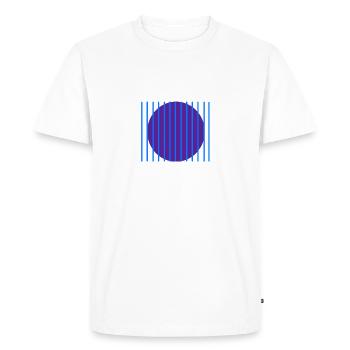 Untitled 3 - Men's Premium Organic T-Shirt - white - Front - Nico (187cm)