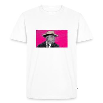 OLD MEN - T-shirt Premium bio Homme - blanc - Devant - Nico (187cm)