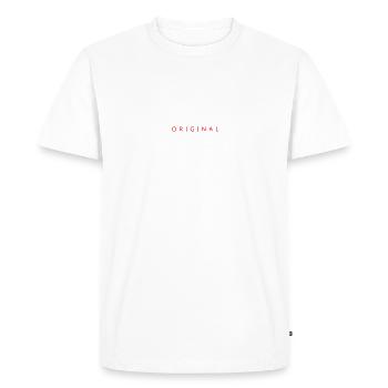 PUPSIK russe = Schatzi, Darling, Sweetheart - T-shirt Premium bio Homme - blanc - Devant - Nico (187cm)