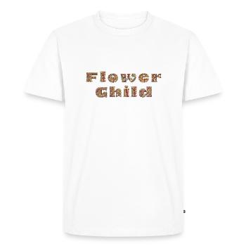 Fleur Enfant - T-shirt Premium bio Homme - blanc - Devant - Nico (187cm)