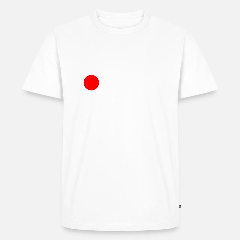 rec - Männer Premium Bio T-Shirt - Weiß