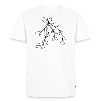 gui - T-shirt Premium bio Homme - blanc - Devant - Nico (187cm)