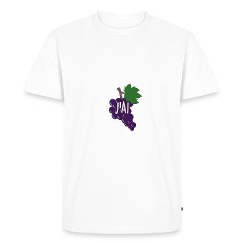 Je peux pas, j'ai vendanges - T-shirt Premium bio Homme - blanc - Devant - Nico (187cm)