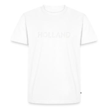 ORANJE! Holland Gift Idea Netherlands Funny - Men's Premium Organic T-Shirt - white - Front - Nico (187cm)