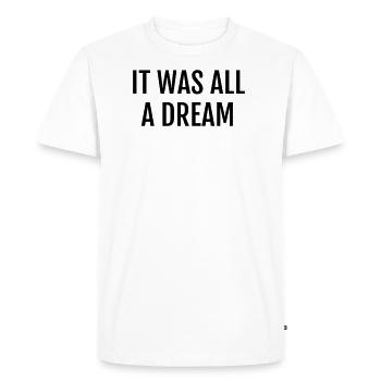Rap - Rapper - Music - Graffiti- Hip Hop - DJ - MC - Men's Premium Organic T-Shirt - white - Front - Nico (187cm)