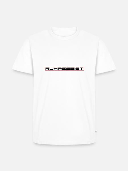 Ruhrgebiet - Männer Premium Bio T-Shirt - Weiß