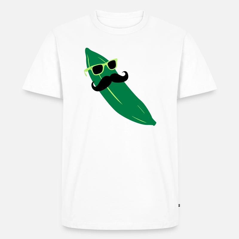 MoCumber - Männer Premium Bio T-Shirt - Weiß