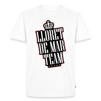 L’équipe Lloret De Mar - T-shirt Premium bio Homme - blanc - Devant - Nico (187cm)