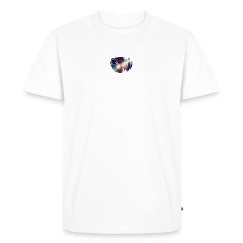Astronaut Turtle Skeleton, Surreal Design - Men's Premium Organic T-Shirt - white - Front - Nico (187cm)