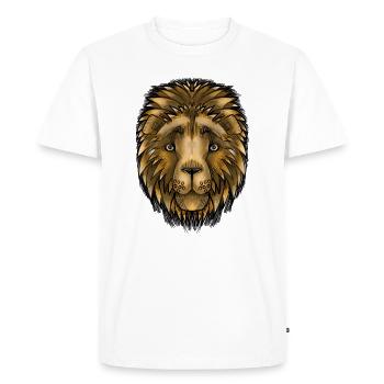 Vinny by Jon Ball - Men's Premium Organic T-Shirt - white - Front - Nico (187cm)
