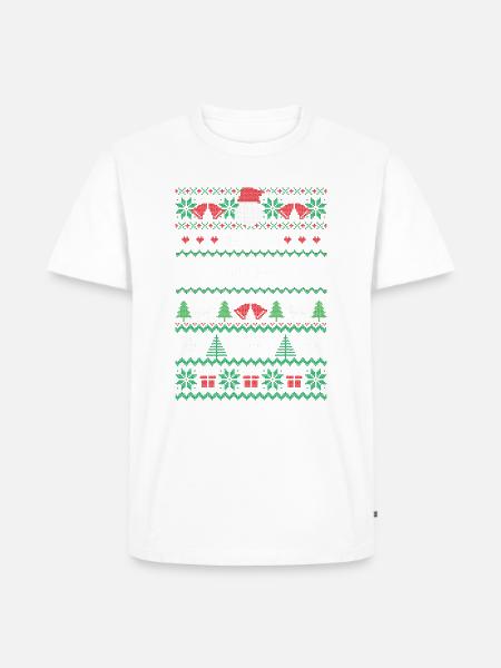 One Merry Trucker - Men's Premium Organic T-Shirt - white