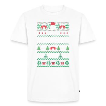 One Merry Mother in law - Men's Premium Organic T-Shirt - white - Front - Nico (187cm)