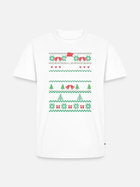 One Merry Paraprofessional - Men's Premium Organic T-Shirt - white